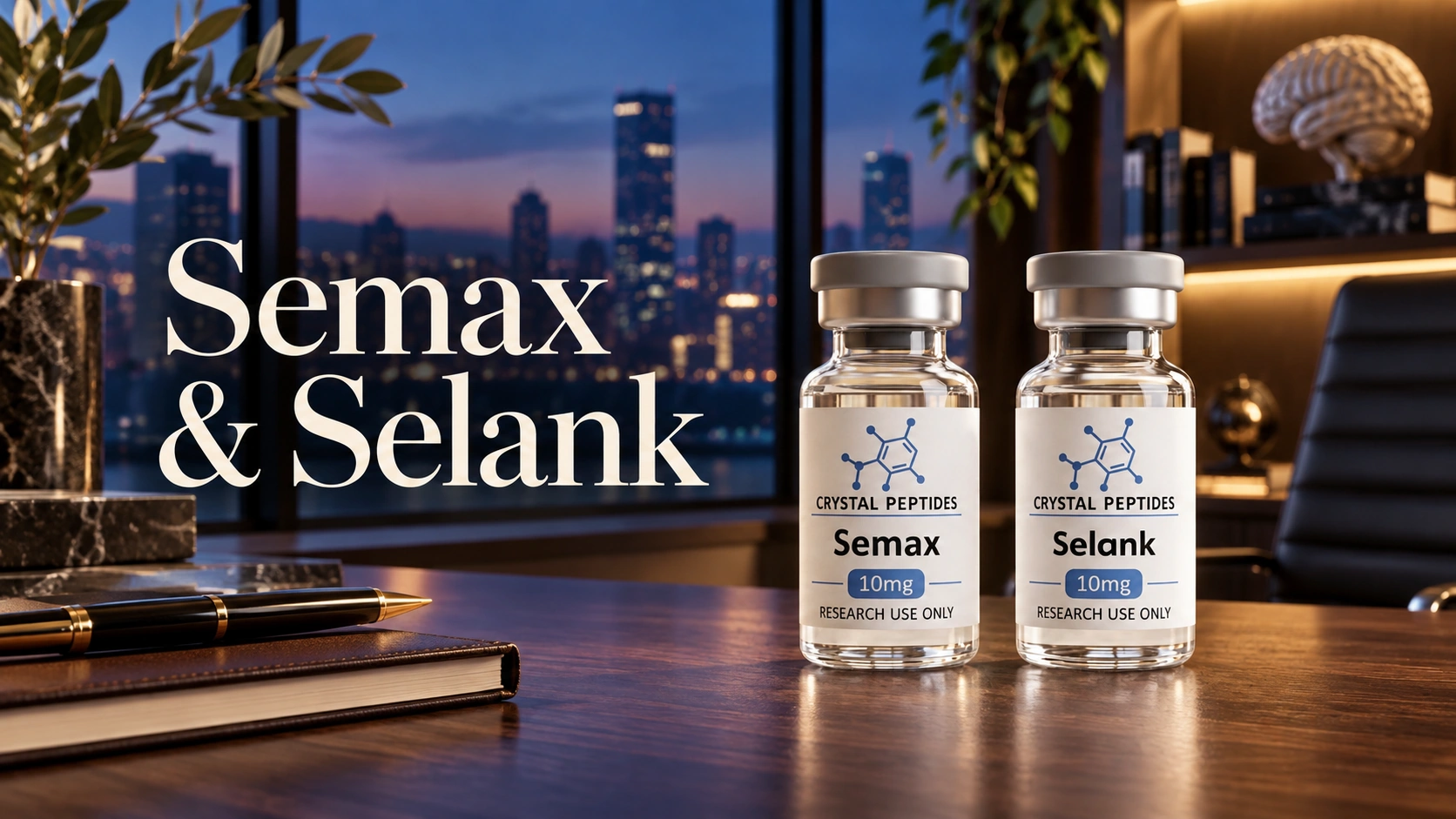 Semax και Selank: έρευνα για πεπτίδια γνωστικών λειτουργιών