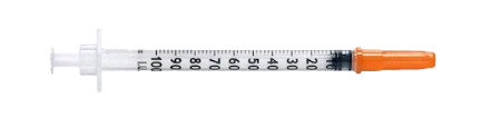 1.0ml (100 μονάδες) σύριγγα
